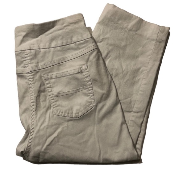 Westbound Petites white crop pants - Picture 1 of 5